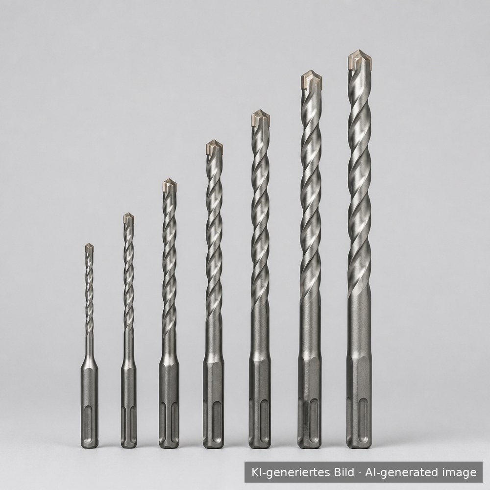 DEMO · Steinbohrer-Satz 5-teilig, 4 bis 10 mm