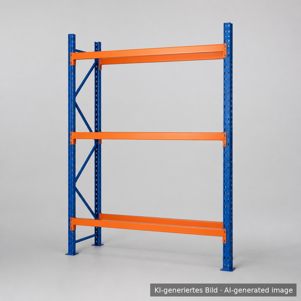 DEMO · Palettenregal Grundfeld, 4 m, 3 Ebenen